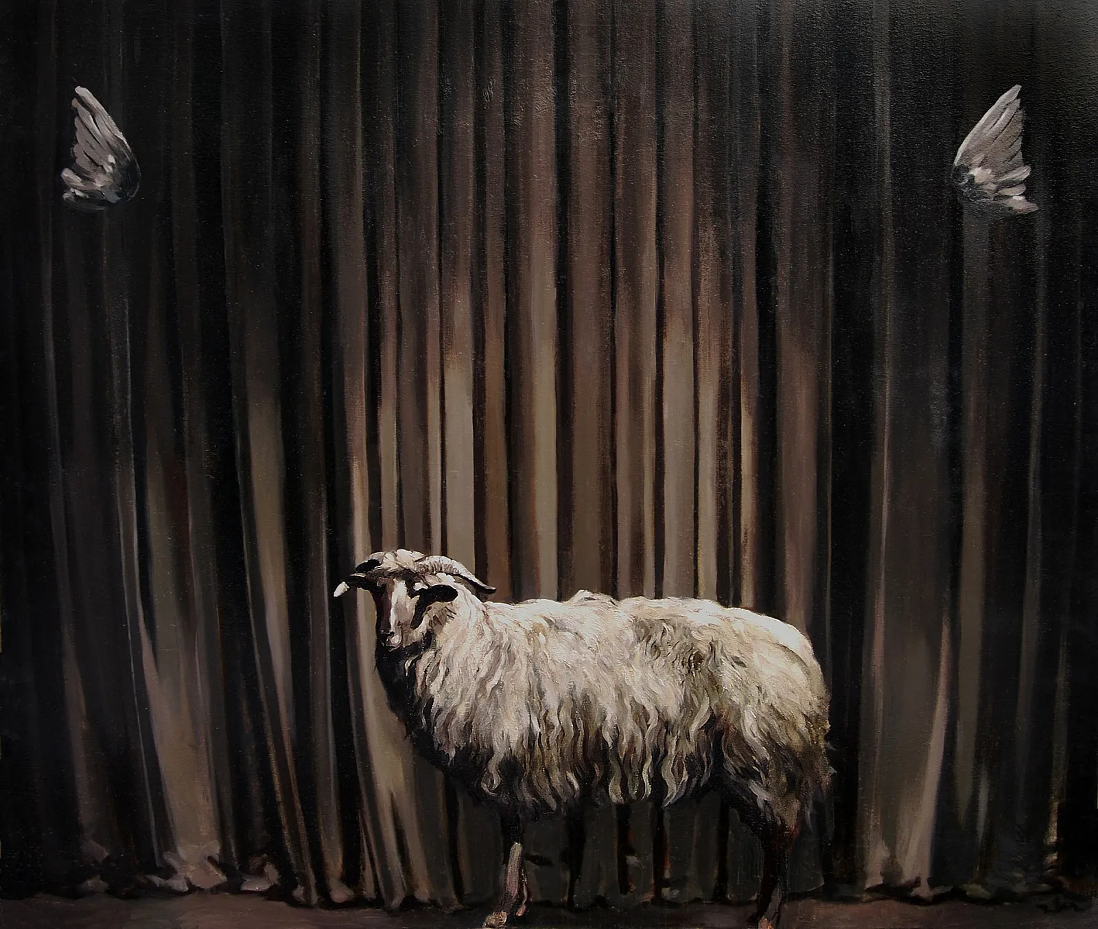 El Ángel Exterminador Curtain Scene